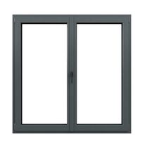 Fenêtre battante à poignée centrée et profilé affiné | Prismatic