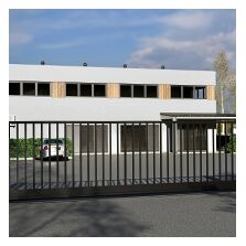 Portail Acier barreaudé Autoportant | TS