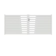 Portail battant Aluminium Pise avec barreaux | LAPEYRE SERVICES