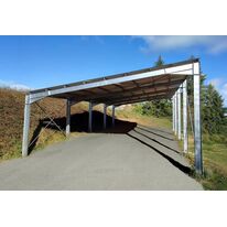 Hangar en kit monopente 190m² 
