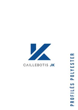 Profilés structurels en polyester | JK TECHNIC