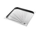 Receveur de douche 800x800 profondeur 60 mm Inox 304 satiné | Réf. 150300 