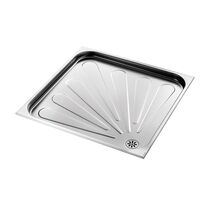 Receveur de douche 800x800 profondeur 60 mm Inox 304 satiné | Réf. 150300 