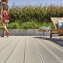 Lame de terrasse composite alvéolaire 180 mm 