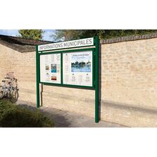 Vitrine d’affichage extérieure aluminium | 1-04-2-006