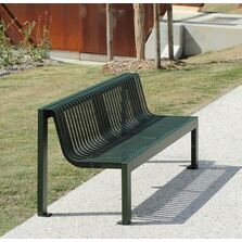 Banc, banquette et fauteuil en acier thermolaqué | Synergie