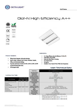 Luminaire Led avec gestion thermique pour plusieurs types de projets | OLOT N