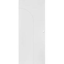 Porte coulissante arche laquée blanc avec serrure | LAPEYRE SERVICES