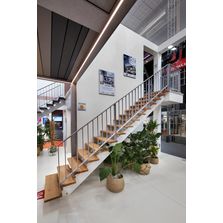 Escalier aluminium droit et sur-mesure | BAYAMO - Série 714