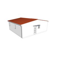 Maison modulaire - chambre + salle à manger - Petit budget / plain-pied - Spéciale Export