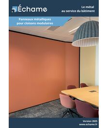 Brochure panneaux de cloisons ECHAME