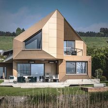 Bardage panneaux fibres ciment SCB | Swisspearl Ligne Avera