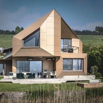 Bardage panneaux fibres ciment SCB | Swisspearl Ligne Avera