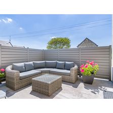 Clôture persienne en aluminium personnalisable et sur mesure | LITENN