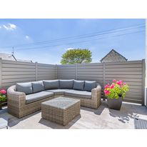 Clôture persienne en aluminium personnalisable et sur mesure | LITENN