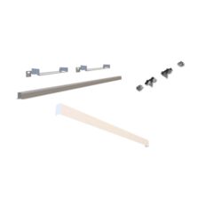 Kit en applique en aluminium – couleur RAL 9 010 Blanc Mat | Orchidea - APPLISYSTEM ALU 