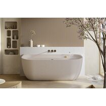 Baignoire semi-îlot | NOON SLATE