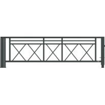 Barrières pivotantes pour accès véhicules | Barrière à pied embarqué ajustable SEMCO