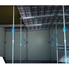 Coffrage de dalle d'étage en aluminium recyclé pour zone de travail sécurisée | Topdalle Eco+