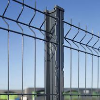 Poteau Acier galvanisé | H À ENCOCHES