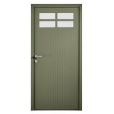 Porte d’entrée aluminium vitrée | Abby-Gaëlle sur mesure haute sécurité