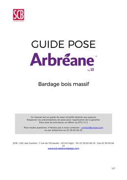 Arbréane® – Bardage bois massif pour façade ventilée