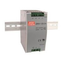 Alimentation AC/DC Rail DIN 120 W à sortie unique  | MEAN WELL DRH-120-24