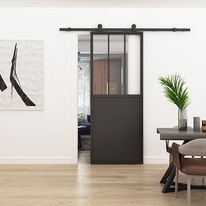 Porte coulissante atelier H.2200 | Bario - AC9200