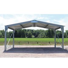 Abri bi-pente en kit - 8x15x3,35m