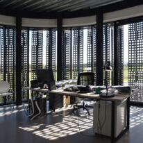 DucoSun Wing | Brise-soleil à lames en forme d'aile