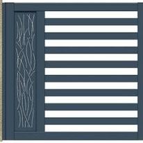 Portail battant aluminium | Gamme CONTEMPORAIN