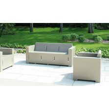 Canapés, banquettes et fauteuils d'extérieur en acier | Manoa