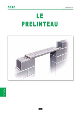 Prélinteau en béton précontraint jusqu'à 2,8 m de longueur | Prélinteau