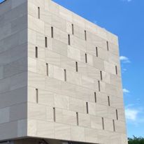 Bardage en pierres naturelles fixé par clips | Pierraclip®