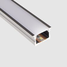 Profilé LED mobilier encastré pour éclairage de meubles et éclairage d’étagères avec ruban LED intégré | SARIA R 