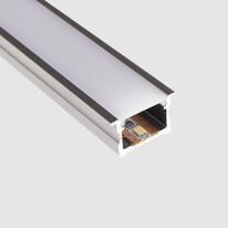 Profilé LED mobilier encastré pour éclairage de meubles et éclairage d’étagères avec ruban LED intégré | SARIA R 