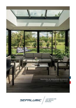 Catalogue BTC véranda et extension Sepalumic