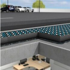 Procédé d'isolation thermique sous enrobés de toitures terrasses accessibles | Enrobé FOAMGLAS