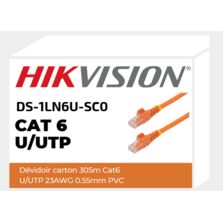 Cable informatique Cat6  U/UTP moyen et gros systèmes / tertiaire