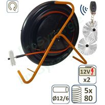 FLEXONET 12/12 Rotatif mototisé et sur batterie - 12 m de câble rotatif Ø 12/6 mm