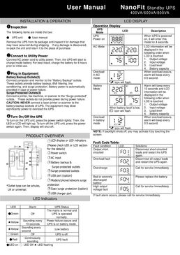 Onduleur électrique FSP | NanoFit 600/800 