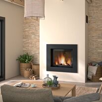 Insert à bois acier 12.1 kW | CLOUD 80 R 