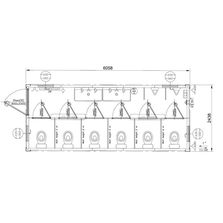 Module ou abris avec sanitaire 20' 6xWC