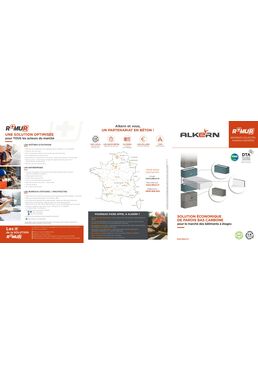 Paroi complète en blocs béton pour petit collectif  bas carbone | R+MuR