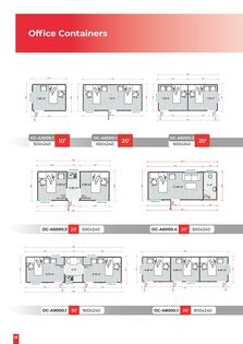 BUNGALOW DE CHANTIERS - EXEMPLES DE CONFIGURATION 