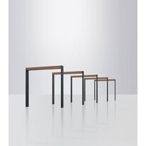 Appui-vélo(s) acier-bois | BING 