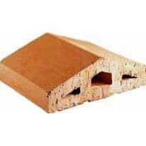 Chaperon en terre cuite pour muret jusqu'à 25 cm d'épaisseur | Dessus de mur Saison