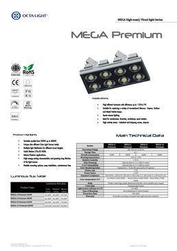 Luminaire Led hautement performant pour des installations sportives | MEGA PREMIUM