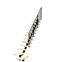 Escalier Elliot quart tournant bas rampe Fera | LAPEYRE SERVICES