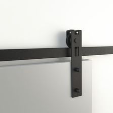 Ferrure de porte coulissante bois en acier trempé | Quadrat 2 - AC030113